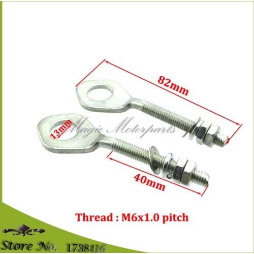 Aftermarket Chain Adjuster Tensioner Bolts For Honda Monkey Z50 Z50A Z50J Bikes Z50 Fitment 12mm Axle