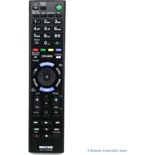 BX0E Liquid Crystal TV Remote Control Household Smart TV Remote Controller Compatible with RMT-TZ120E RMT-TX100B TX100C 100D