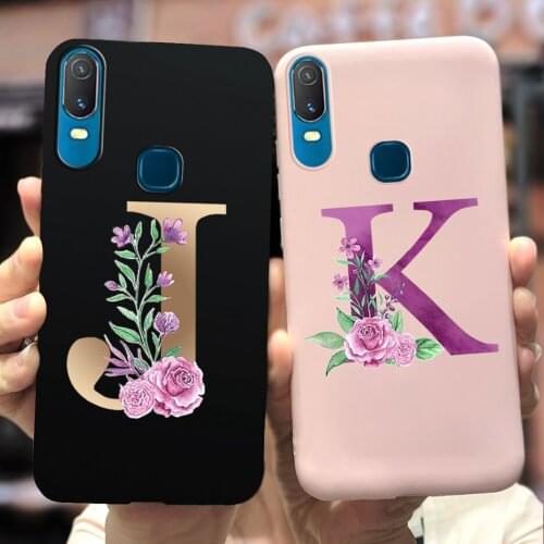 Cute Letters Case For Vivo Y11 2019 Cover Vivo 1906 Soft Slim Phone Cases For Vivo Y 11 Y11 Coque 6.35'' Shell For Vivo Y11 2019