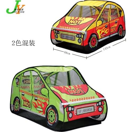 Childrens car tent play house can be folded and quickly opened indoor and outdoor environmental safety baby toy house gift