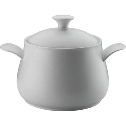 Porcelain of soup stockpot milk stockpot saucepan Ceramic Cookware gas induction cookers kitchen cookware 4 Lt Pots Porflame