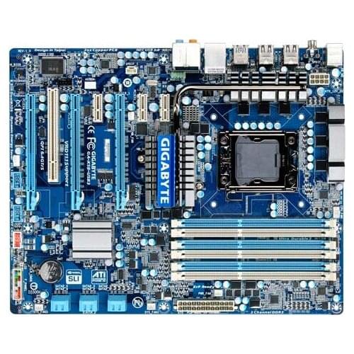Gigabyte GA-X58-USB3 original motherboard X58 motherboard X58-USB3 LGA 1366 DDR3 16GB Desktop motherborad