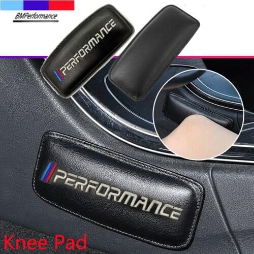 Leather Car Interior Knee Pad Pillow Thigh Support For Bmw E36 E46 E90 E91 E92 E93 E81 E82 E87 E88 E34 E39 E60 E61 E84 E83 E39