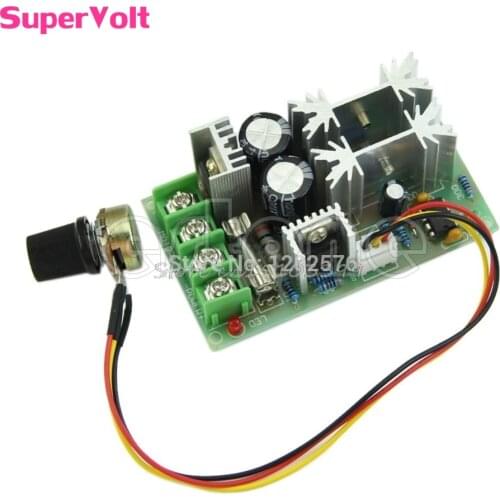 HOT Universal DC10-60V PWM HHO RC Motor Speed Regulator Controller Switch 20A G08 Whosale&DropShip