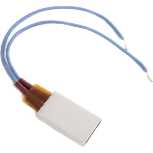 12V 24V 36V 48V 110V 220V PTC Heater Element Constant Thermostat Thermistor Air Electric Heating Sensor incubator Aluminum Shell