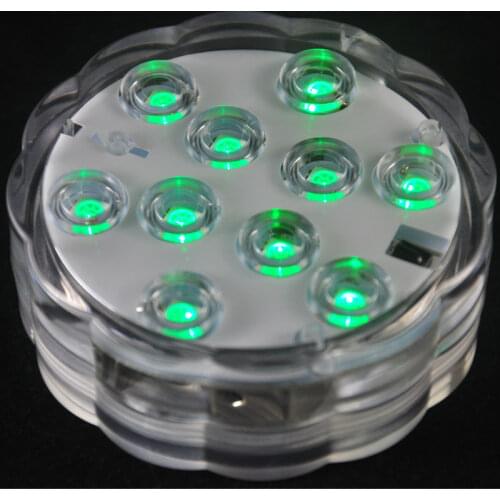 2019 new product 1pcs LED Submersible Candle Floral Tea Light Candle Flashing Waterproof Wedding Party Decoration Hookah Shisha