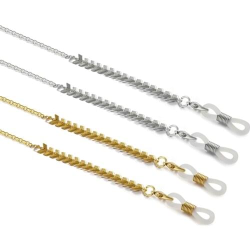 Imixlot New Fashion Metal Sunglasses Chain Women Men Vintage Fashion Non-slip Eyeglass Lanyard Eyewear Accessories