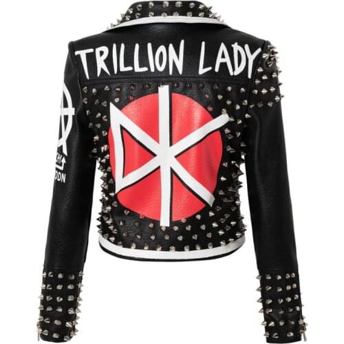 QIWN Women's Leather Jackets