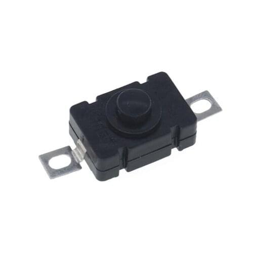 10pcs/lot KAN-28 1.5A250V Flashlight Switches Self Locking SMD Type 18 x 12mm Push Button Switches