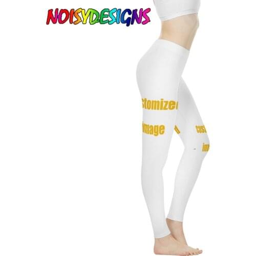 NOISYDESIGNS Seamless Leggings Pants Custom Leggings Sport Women Fitness High Waist Running Elastic Sweatpants For Women