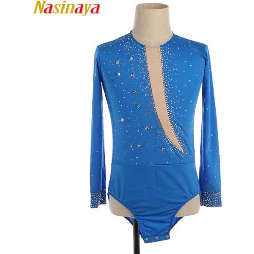 Nasinaya Boys Men Figure Skating Performance Clothing Customized Competition Ice Skating Leotard Kids Patinaje Gymnastics Dance3