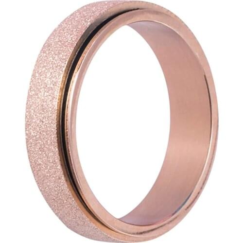 Sensory Toy Finger Rotating Toys fidget Stress Relief Toy Fingertip toy Stainless Steel Antistress Spin Ring for children Adults