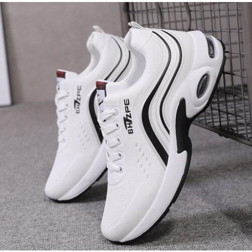 Leather Men Casual Shoes High Quality Anti-Slip Comfortable Lightweight Shoes Man Fashion Solid Color Lace-up Flats Shoes