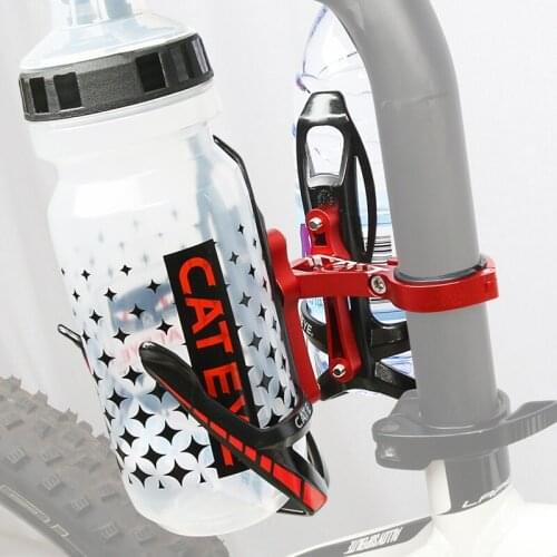 STOUT Bicycle Water Bottle Cage Mount Cycling Seatpost Sport Bottle Cage Adapter Road Bike CO2 Cartridge Holder MTB Bidon Hanger