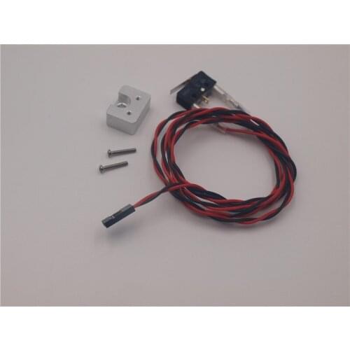 Reprap Delta Rostock kossel k800 metal end stop mount plate +endstop kit for DIY 3D printer aluminum alloy ends