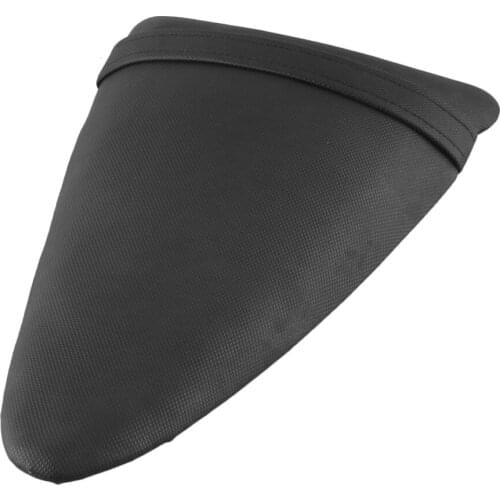 Motorcycle Soft Rear Cushion Passenger Pillion Cover Seat For Kawasaki Ninja ZX6R ZX-6R 2007 2008 Black