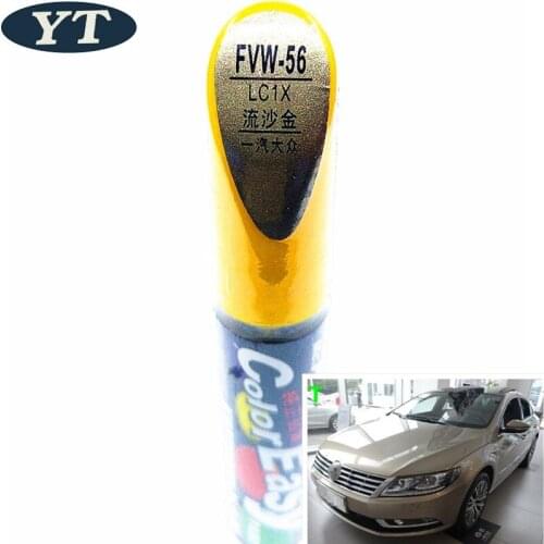 Car scratch repair pen, auto painting pen GOLD color for volkswagen polo golf 6,7 touran passat tiguan CC ,car painting pen