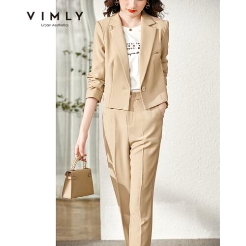 Vimly Women's Trouser Suits With A Jacket