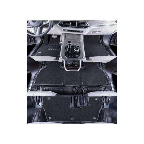 High quality! Custom special car floor mats for Land Rover Discovery Sport 7 seats 2021-2014 waterproof double layers carpets