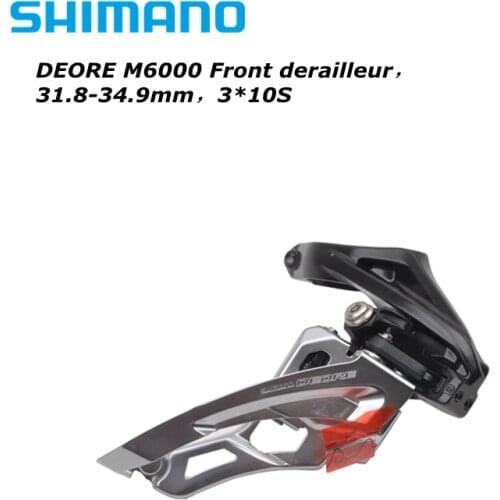 SHIMANO DEORE FD-M6000 3x10 30 Speed Front Dearilleur Mountain Bikes Parts