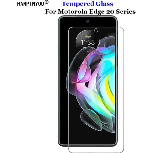 For Motorola Edge 20 Edge20 Pro Lite Fusion Clear Tempered Glass 9H 2.5D Premium Screen Protector Film