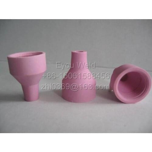 10pcs 14N57 4# Nozzle For Welding Torch WP10 WP12 - Alumina Ceramic TIG Welding Consumables WP-10 WP-12