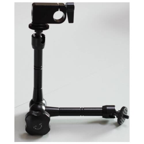 11-Inch Articulating Magic Arm fr Mounting HDMI Monitor LED Lights w/ 15mm clamp