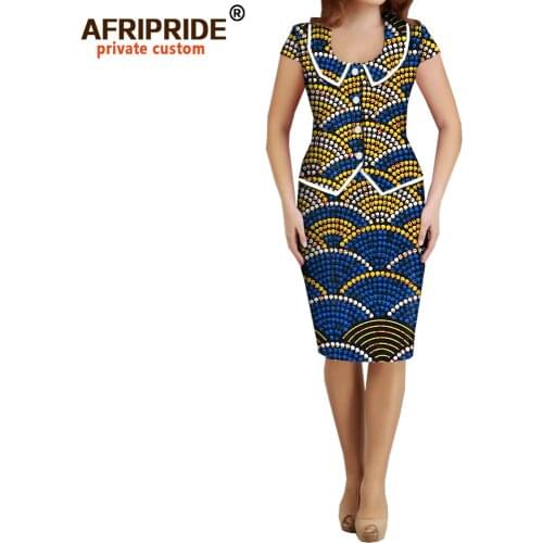 2020 african 2 piece for women crop top and print skirts set casual blouse mini dress dashiki outfits wax attire A1826019