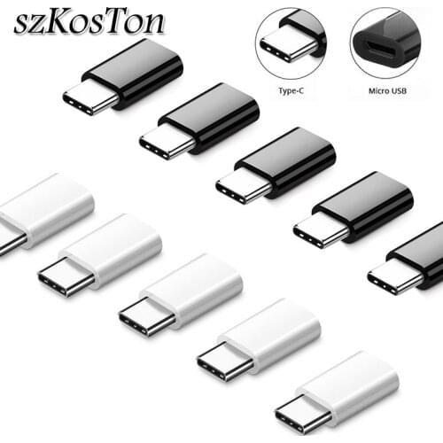 5pcs/1pc Type C Male To Micro Usb Female USB C OTG Adapter For Xiaomi 8 6 mix3 One Plus 6t 6 5 Huawei Mate 20 Pro USB Converter