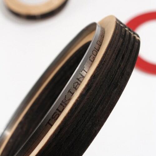 5 Pieces Wooden Die Cutting Leather Mold Round Shape Cutting Mold for Bag Keychain Jewelry DIY Leather Crafts