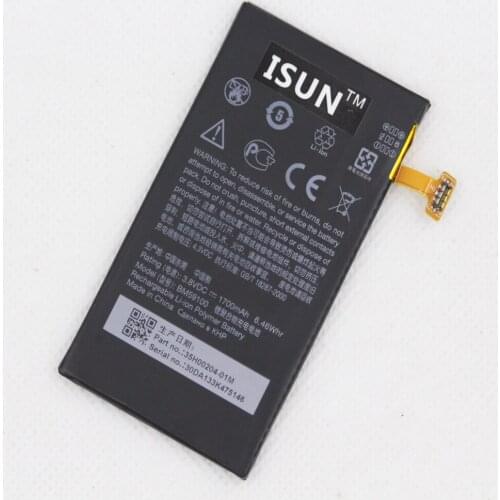 5pcs/lot BM59100 1700mAh Battery for HTC 8S A620e Windows Phone 8S Rio A620T A620D Cell phone battery