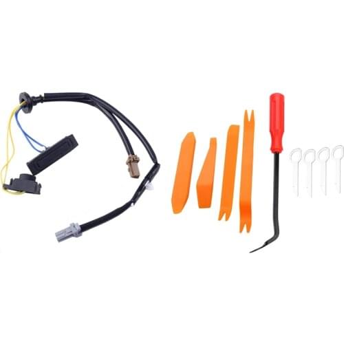 9 Pack Car Trim Removal Tool Kit & 1x Trunk Lid Release Tailgate Opener Switch for Nissan Sentra Tiida C11 Latio Versa