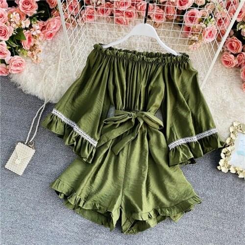 Женские однотонные комбинезоны ALIYSWINT China At AliExpress