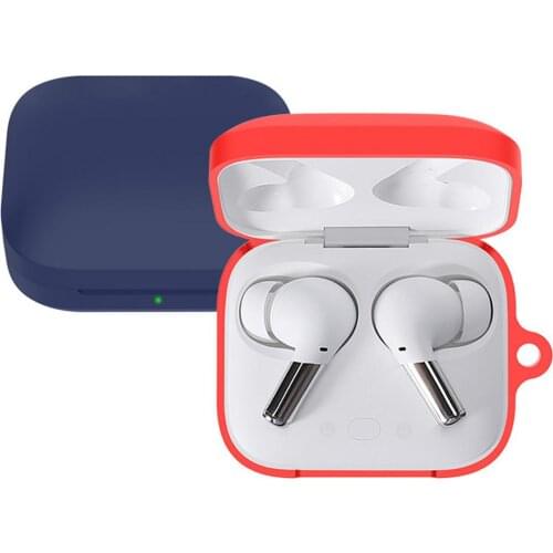New Silicone Protective Case For OnePlus Buds Pro Earphone Accessories Charging Box Cover For One Plus Buds Pro Headset Shell