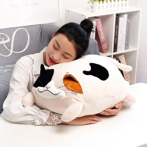 30/50CM New Lovely Plutus Cat Soft Stuffed Toy High Quality Cartoon Cute Sofa Home Toy Cushion For Kids Girlfriend Gifts