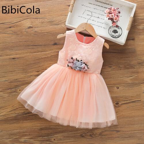 Summer Dress Baby Girl Dress 1 Year Birthday Dress Girl Party Wedding Dress Tutu Princess Dress For Girl Children vestidos 1-4Y