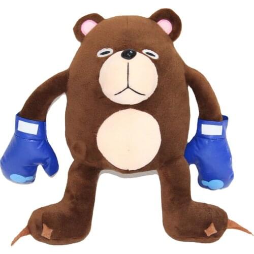Anime Jujutsu Kaisen Gojo Satoru Theme Cute Skeleton Bear Soft Stuffed Plush Dolls Pillow Puppet Toy Cosplay Xmas Gifts
