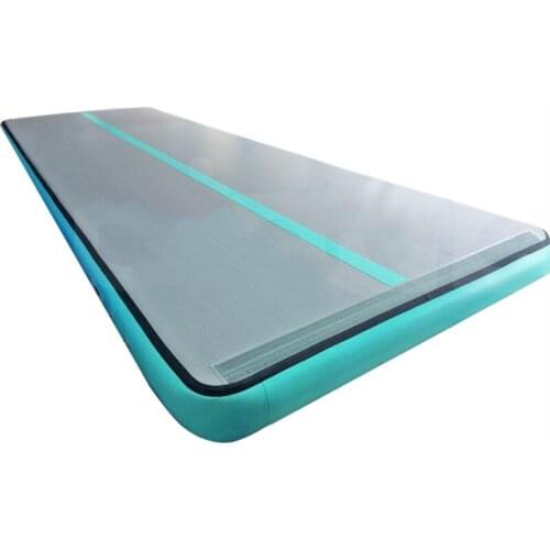 Inflatable Gymnastics Tumbling Mat Air Tumbling Track /Electric Pump Air Floor Mat for Home Use/Cheerleading/Beach/Park or Water