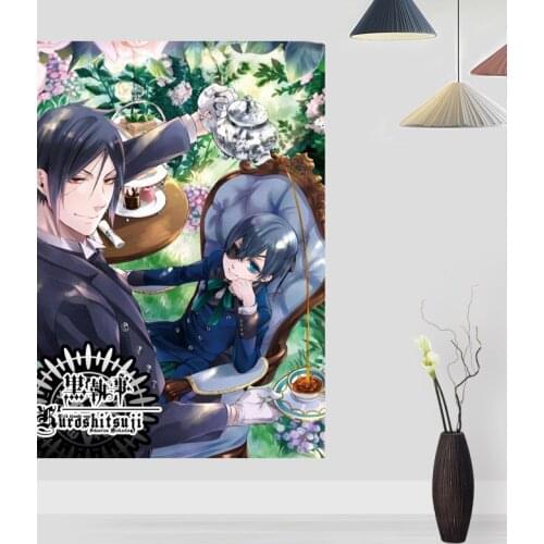 Custom Black Deacon Anime Posters And Prints Wall Pictures For Living Room Modern Art Poster Home Wall Decor 20x30cm,27x40cm