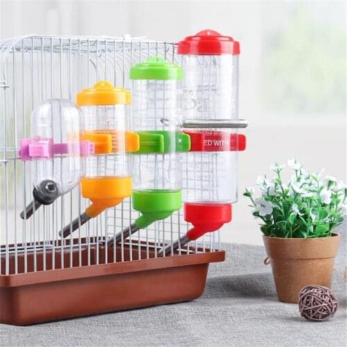 1 Pc Small Animal Accessories Plastic Food Container Pet Drinking Bottles Hamster Water Bottles