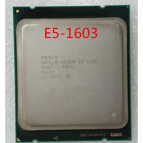 Official version INTEL Xeon E5-1603 quad-core E5 1603 2011 pin CPU