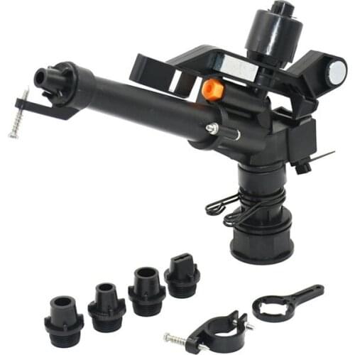 1.5" Female Thread Big Covering Range Sprinkler Gun Garden Lawn Grass Farm Rocker Arm Rotating Sprinkler Irrigation Watering