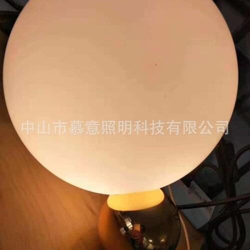 Modern nordic Glass ball table lights Retro Vintage desk Lamp E27 Loft for bedroom beside lamp gold black EU plug