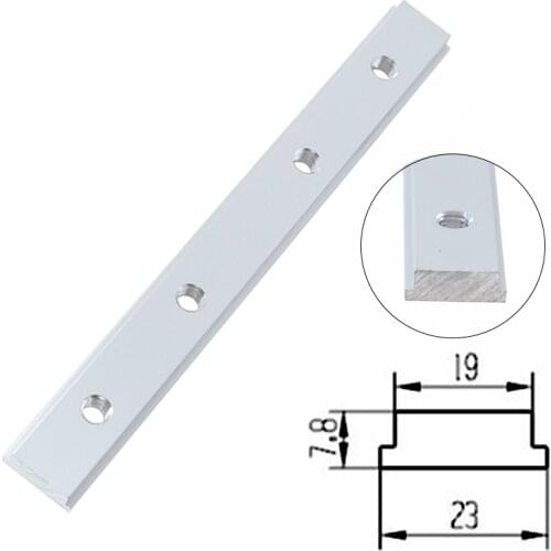 Standard Aluminum Miter Bar Slider 100/200/300/450mm Miter Saw T Slot For Miter Track T-track Table Saws Router Table Band Saw