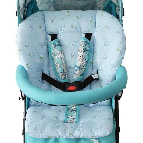 Universal Baby Stroller High Chair Seat Cushion Liner Mat Cart Mattress Mat Feeding Chair Pad Cover Protector Stroller Accessory