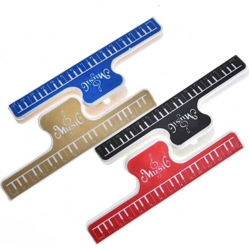 2021 High quality ABS Piano Music Book Page Clip Treble Clef Clip Music Accessories Musical Book Note Clip