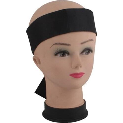 1pcs Satin Edge Laying Scarf Edge Wraps for Hair Frontals Wigs Soft Womens Satin Headband for Makeup Facial Sport Yoga Braiders