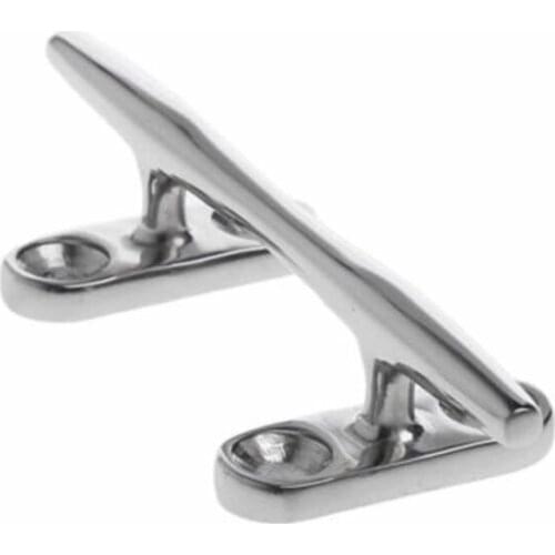 1 piece Stainless Steel Herreshoff boat yacht dock deck line rope marine cleat 8" GW