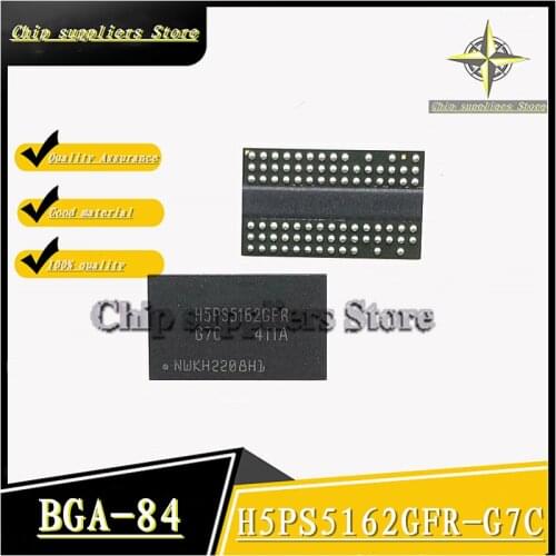 10PCS-20PCS) H5PS5162GFR-G7C BGA-84 H5PS5162GFR BGA94 5PS5162GFR Memory DRAM New and original