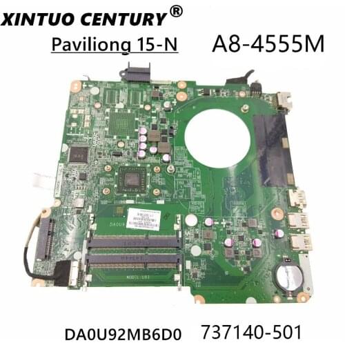 737140-501 Motherboard for HP 15-N Series Laptop, AMD A8-4555U DA0U92MB6D0,100% test completed